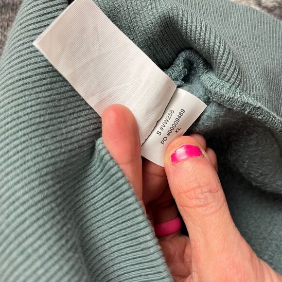 Vuori Restore Half Zip Hoodie Women's XL Sweatshirt Fleece Pullover Blue - Picture 6 of 12